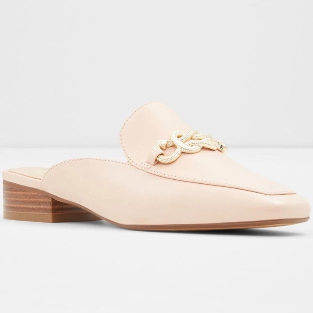 Aldo Leather Slip-On Mules/Shoes - Picture 2 of 7
